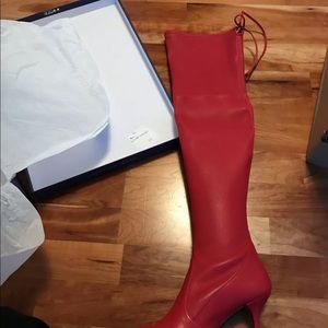 NEW Stuart Weizmann over the knee boots 6